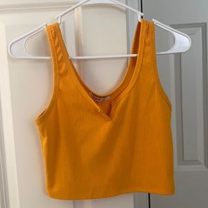 Orange tank top